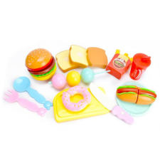 Magic Toys Gyors éttermi menü 12db-os játékszett konyhakészlet