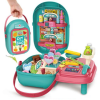 Magic Toys Hordozható 47 db-os bevásárló szett türkiz táskában