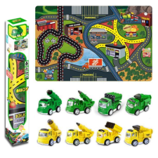 Magic Toys Játszószőnyeg katonai járművel játszószőnyeg