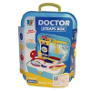 Magic Toys Kék doktoros játékszett bőröndben kiegészítőkkel