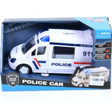 Magic Toys Lendkerekes rendőr furgon fénnyel és hanggal autópálya és játékautó