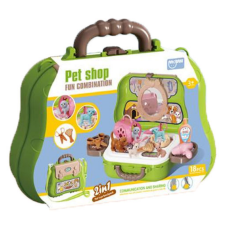 Magic Toys Mókás kutyakozmetika szett 18db-os plüssfigura