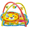 Magic Toys Oroszlános baby játszószőnyeg plüss állatokkal 72x65x47cm
