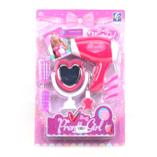 Magic Toys Pretty Girl pink szépség szett elektromos hajszárítóval szépségszalon