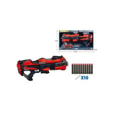 Magic Toys Pro Attack szivacslövő fegyver 10 db tölténnyel katonásdi