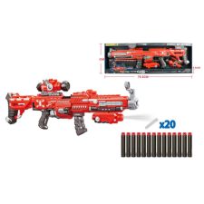 Magic Toys Pro Sniper szivacslövő fegyver 20 db tölténnyel 78cm katonásdi