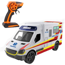 Magic Toys RC Rescue távirányítós fehér mentőautó 2,4GHz 1/12 autópálya és játékautó