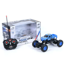 Magic Toys RC Távirányítós rendőrségi crawler terepjáró 1/18 autópálya és játékautó