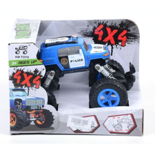 Magic Toys Rendőrségi rugós terepjáró autó 4x4-es autópálya és játékautó