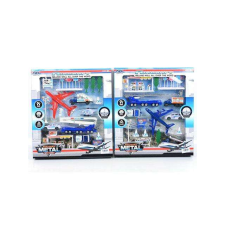 Magic Toys Reptéri játékszett repülőkkel és jelzőtáblákkal kétféle változatban helikopter és repülő