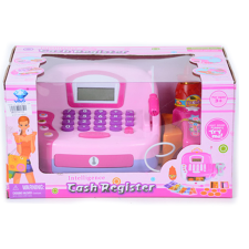 Magic Toys Rózsaszín digitális pénztárgép kiegészítőkkel vásárlás