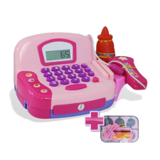 Magic Toys Rózsaszín pénztárgép kiegészítőkkel (kétféle) jelmez