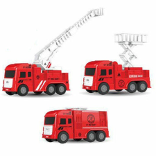 Magic Toys Service Team: Tűzoltó jármű 15 cm háromféle változatban autópálya és játékautó