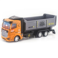 Magic Toys Szállító teherautó hátrahúzós meghajtással, fénnyel és hanggal 1/48 autópálya és játékautó