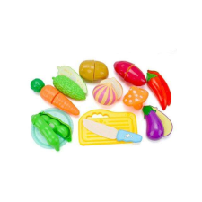 Magic Toys Szeletelhető zöldségek játékszett vágódeszkával konyhakészlet