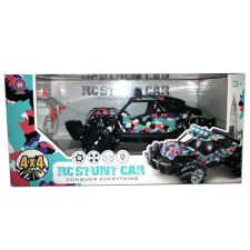 Magic Toys Távirányítós színes terepmintás driftelő Jeep 1/12 autópálya és játékautó