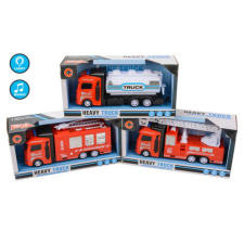 Magic Toys Tűzoltó teherautók fény-és hangeffektekkel többféle változatban autópálya és játékautó