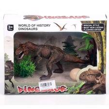 Magic Toys Tyrannosaurus Rex figura tojással és növényekkel játékfigura