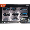 Magic Toys X-Police rendőrségi kisautó szett 8db-os