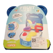 Magic Toys Zöldséges szett macis tárolóban kiegészítőkkel konyhakészlet