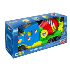 Magic Truck Basic betonkeverő autópálya és játékautó