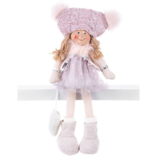 MagicHome karácsonyi dekoráció, Gyerekek, rózsaszín, 22 cm karácsonyi dekoráció