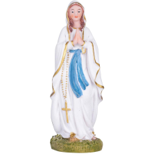  MagicHome karácsonyi dekoráció, Szűz Mária, fa, műgyanta, 12,7 cm karácsonyi dekoráció