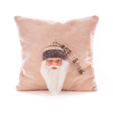  MagicHome karácsonyi párna, Mikulás, 30 x 30 cm karácsonyi dekoráció