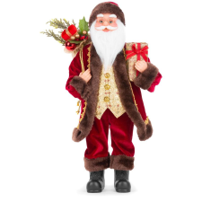 MagicHome MagicHome karácsonyi dekoráció, Mikulás ajándékokkal, 80 cm karácsonyi dekoráció