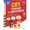 Magnard Calculs et opérations CE1 - Cahier Jour Soir – Amellal (Könyv)