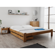 Magnat ADA ágy 160x200 cm, tölgyfa Matrac: matrac nélkül, Ágyrácsok: Lamellás ágyráccsal ágy és ágykellék