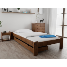 Magnat ADA ágy 80x200 cm, tölgyfa Ágyrács: Ágyrács nélkül, Matrac: Somnia 17 cm matrac ágy és ágykellék