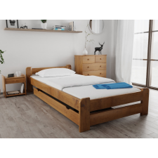 Magnat ADA ágy 90x200 cm, tölgyfa Ágyrács: Ágyrács nélkül, Matrac: matrac nélkül ágy és ágykellék