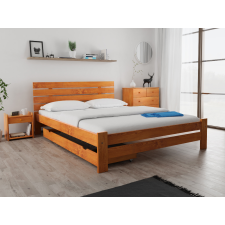 Magnat PARIS magasított ágy 120 x 200 cm, égerfa Ágyrács: Ágyrács nélkül, Matrac: Coco Maxi 23 cm matrac ágy és ágykellék