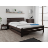 Magnat PARIS magasított ágy 140x200 cm, diófa Ágyrács: Ágyrács nélkül, Matrac: Somnia 17 cm matrac