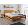 Magnat PARIS magasított ágy 140x200 cm, égerfa Ágyrács: Deszkás ágyráccsal, Matrac: Deluxe 15 cm matraccal