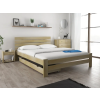 Magnat PARIS magasított ágy 160x200 cm, fenyőfa Matrace: S matrací Deluxe 15 cm, Rošt: S lamelovým roštem