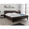 Magnat PARIS magasított ágy 180x200 cm, diófa Ágyrács: Lamellás ágyrács, Matrac: Somnia 17 cm matrac