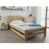 Magnat PARIS magasított ágy 80x200 cm, fenyőfa Ágyrács: Ágyrács nélkül, Matrac: Deluxe 15 cm matraccal
