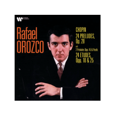 MAGNEOTON ZRT. Rafael Orozco - Chopin: 24 Preludes, Op. 28, 24 Etudes, Op. 10 & 25 (Cd) klasszikus