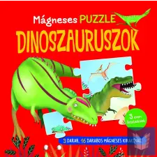  Mágneses puzzle - Dinoszauruszok gyermek- és ifjúsági könyv