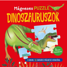Mágneses puzzle - Dinoszauruszok puzzle, kirakós