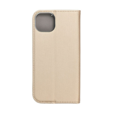 Magnet flip Magnet Apple iPhone 14 Plus mágneses flip tok, arany tok és táska