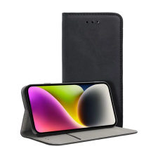 Magnet flip Magnet Samsung Galaxy S24 Ultra mágneses flip tok, fekete tok és táska