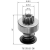 MAGNETI MARELLI fogaskerék, önindító MAGNETI MARELLI 940113020023