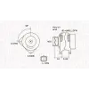 MAGNETI MARELLI generátor 063731827010