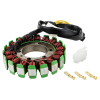MAGNETI MARELLI gyújtás állórész motorkerékpárhoz, Kawasaki 650 ER-6F 2006-2012, 650 KLE Versys 2006-2014 (18 pólusú) (OEM: 1B9H14100000) MAGNETI MARELLI  Elektronika Generátor alkatrészek