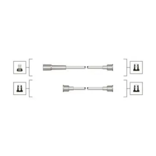 MAGNETI MARELLI gyújtókábelkészlet 941319170109 autóalkatrész