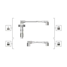 MAGNETI MARELLI gyújtókábelkészlet 941319170116 autóalkatrész