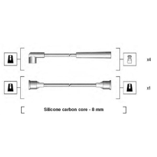 MAGNETI MARELLI gyújtókábelkészlet MAGNETI MARELLI 941185070768 autóalkatrész